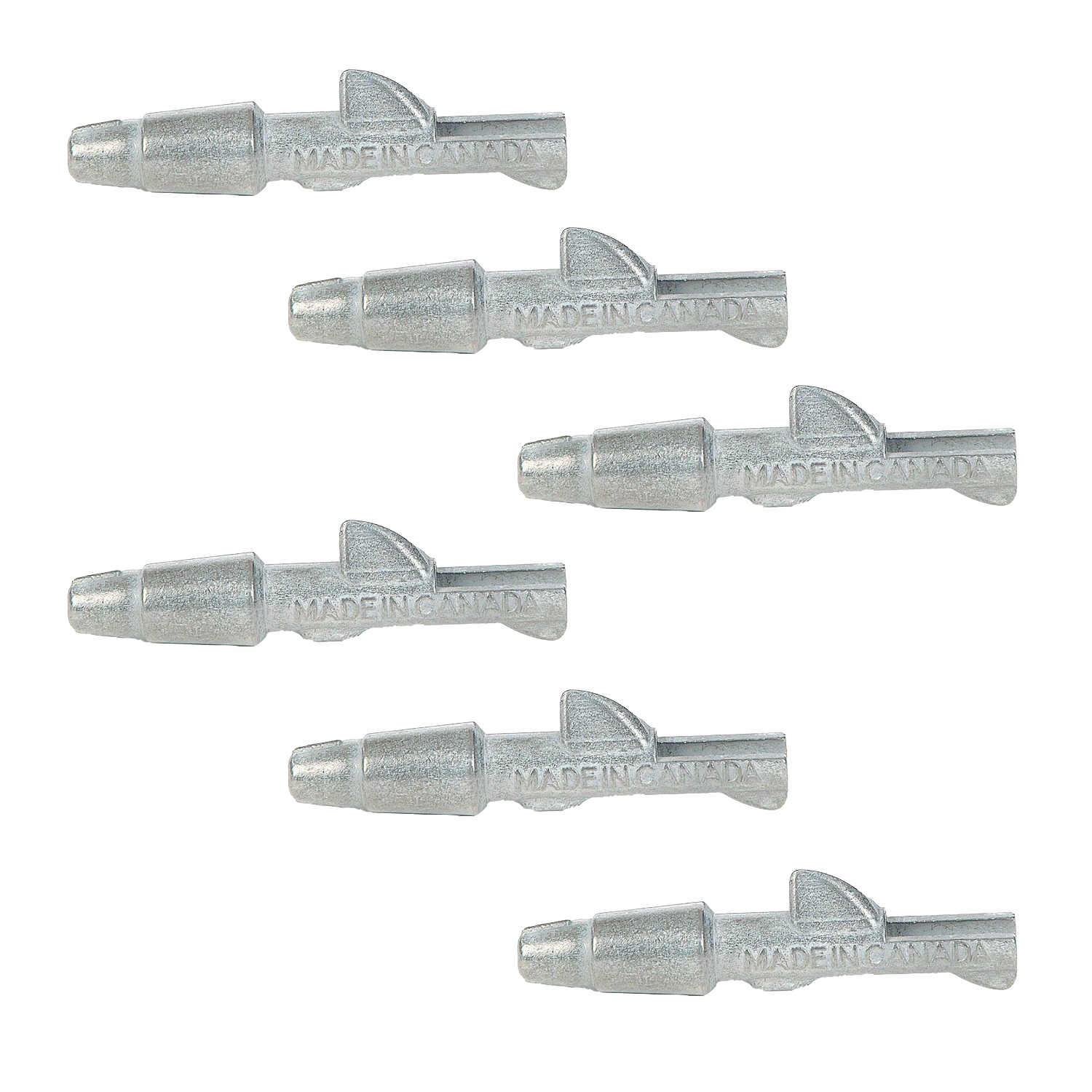 Set of six hookless aluminum maple sugaring spouts for outdoor living and lawn and garden tools under $50 collections