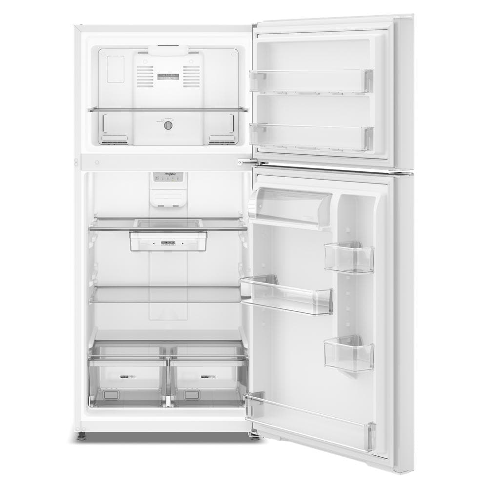 Whirlpool® 30-inch Wide Top Freezer Refrigerator with Total Coverage Cooling- 19 Cu. Ft.