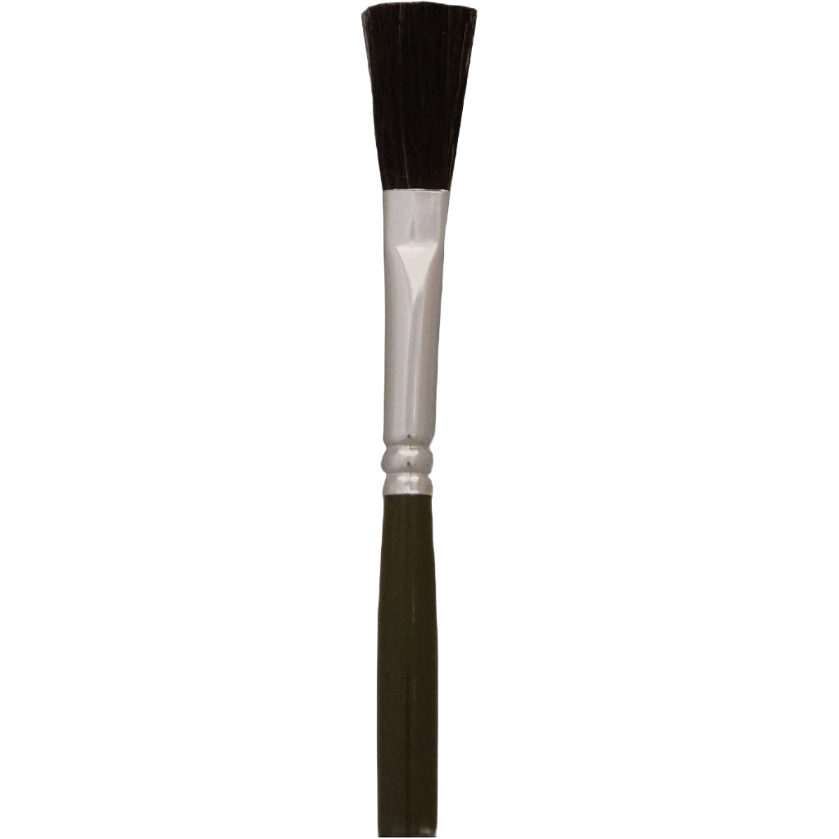 1/4-inch camel hair brush with metal ferrule and wooden handle for detailed lacquering and precision painting tasks