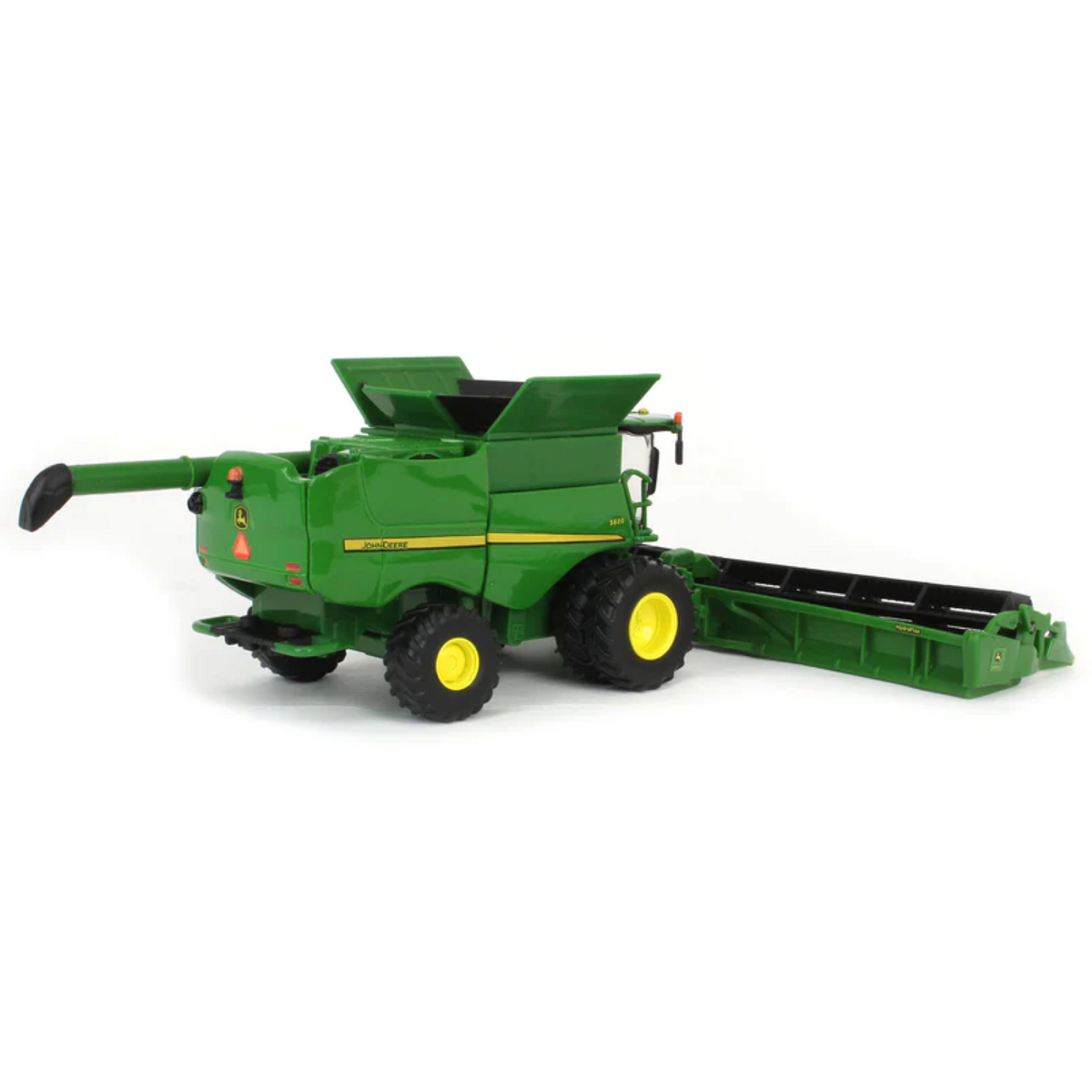 TOMY John Deere LP86774 1/64 S680 Combine with 640FD Grain Head & 616C Corn Head