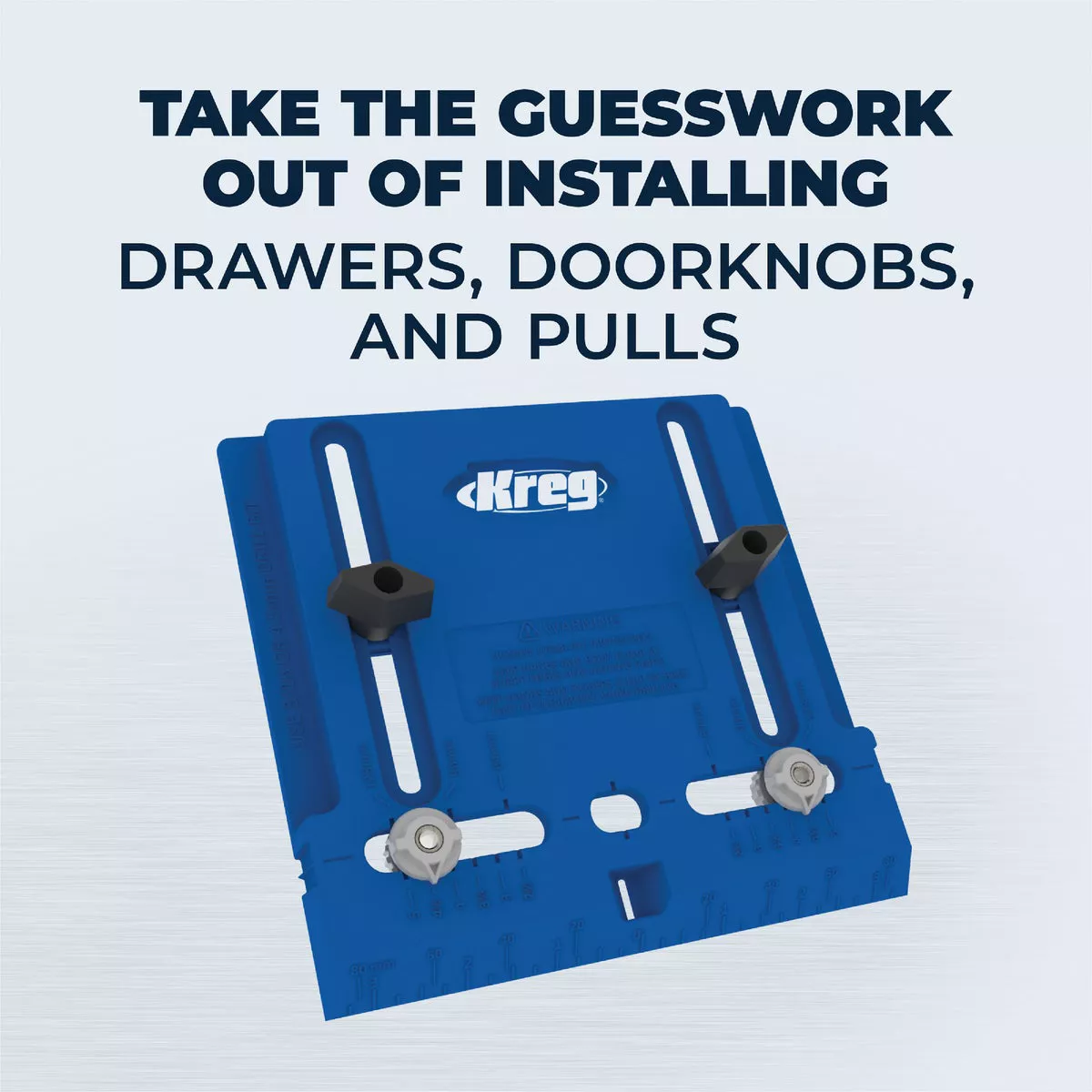 Kreg Cabinet Hardware Jig
