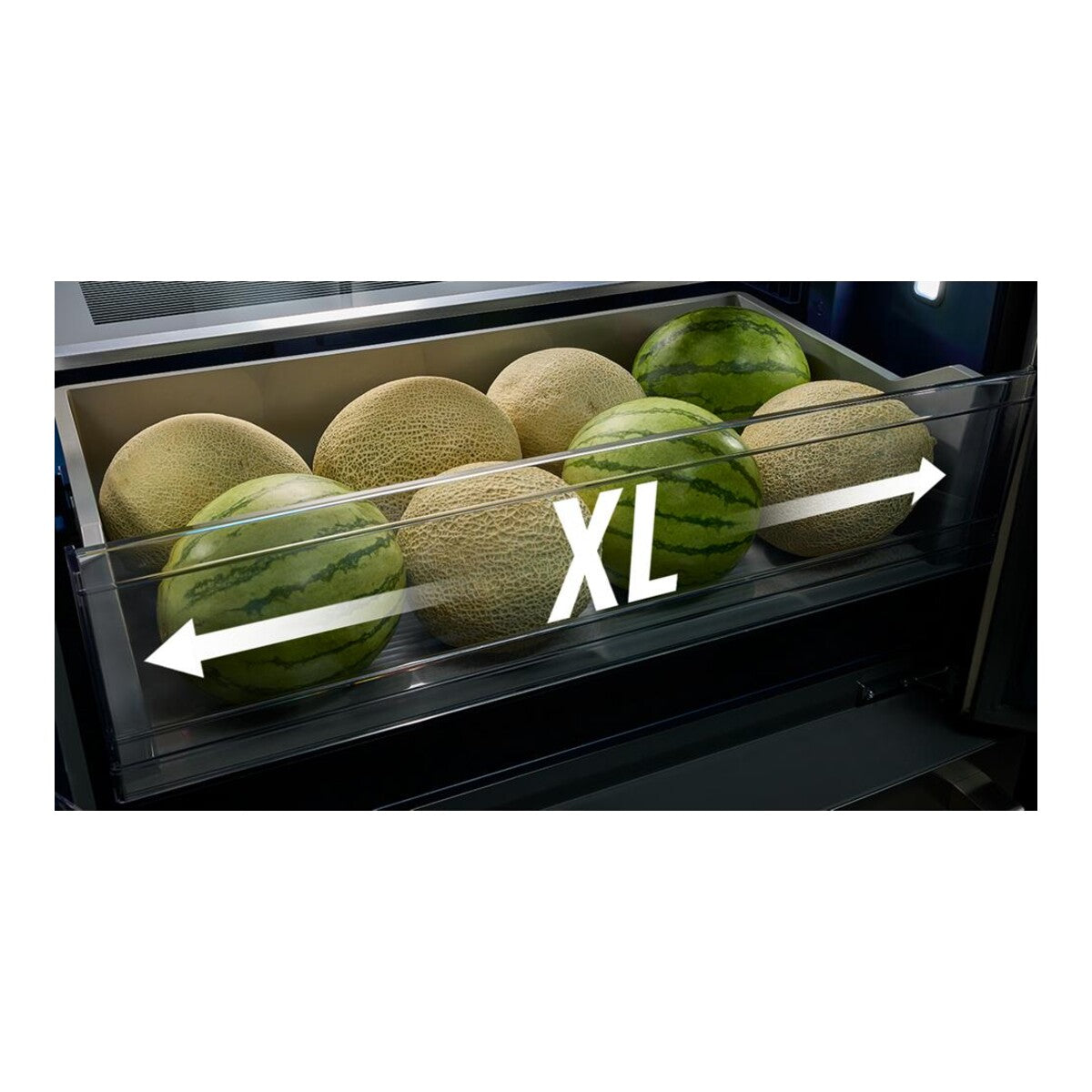Maytag® 31 Cu. Ft. XL Capacity French Door Bottom Mount Refrigerator with Ice + Water