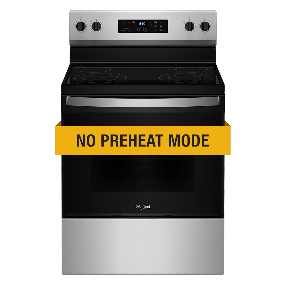 30-inch Electric Range with No Preheat Mode