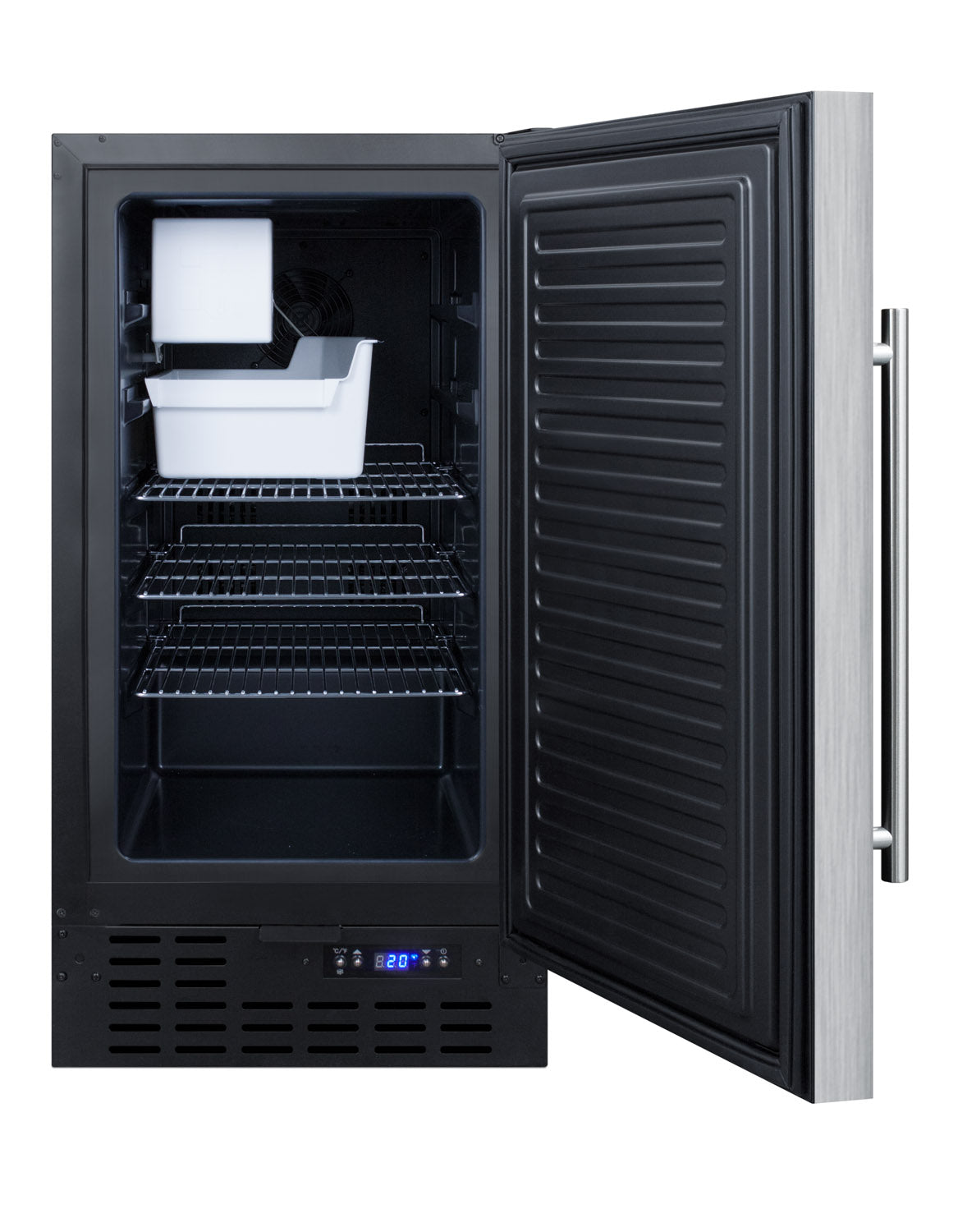 18" 8 lb. Drain-Free Icemaker, ADA Compliant
