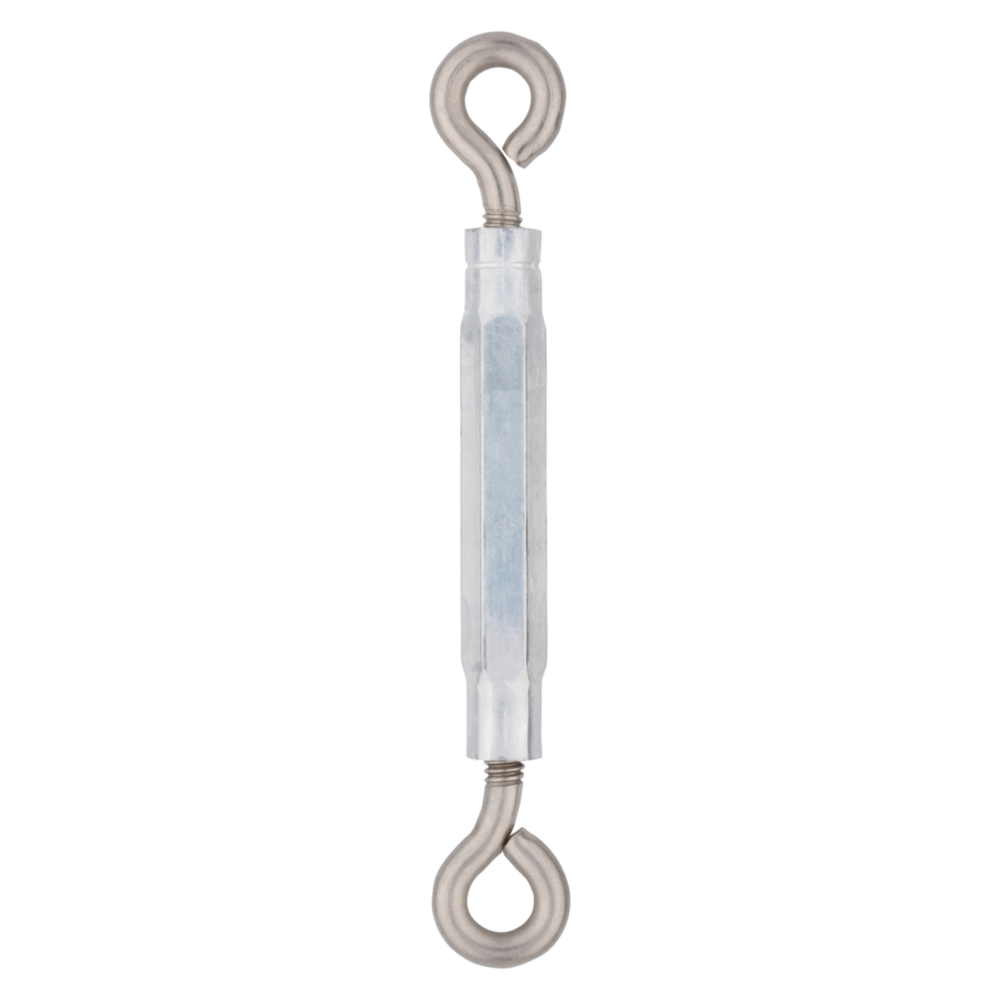 Stainless steel eye and eye turnbuckle for tightening cables in hardware, fasteners, and home improvement under $50 collection
