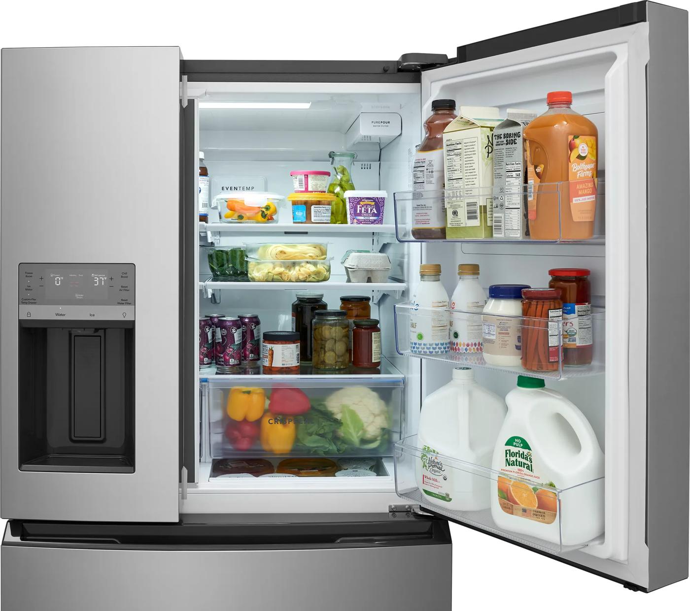 26 Cu. Ft. Standard-Depth 4-Door French Door Refrigerator