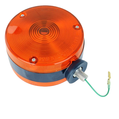 Round orange rear warning lamp with mounting hardware for John Deere parts and accessories under $50 collections