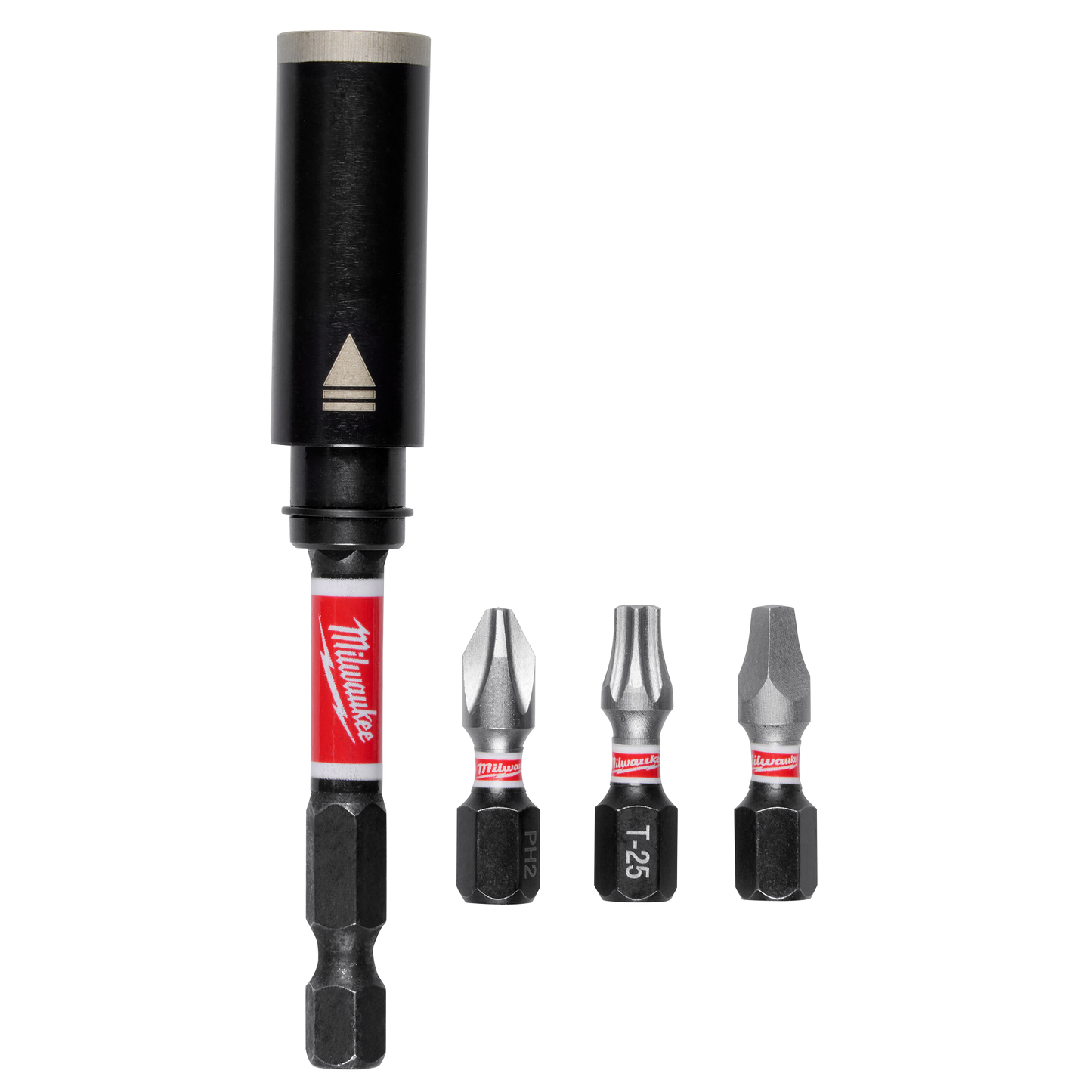 Milwaukee SHOCKWAVE™ Impact Duty 3in. Screw-Holding Bit Holder & Insert Bit Set (4Pc)