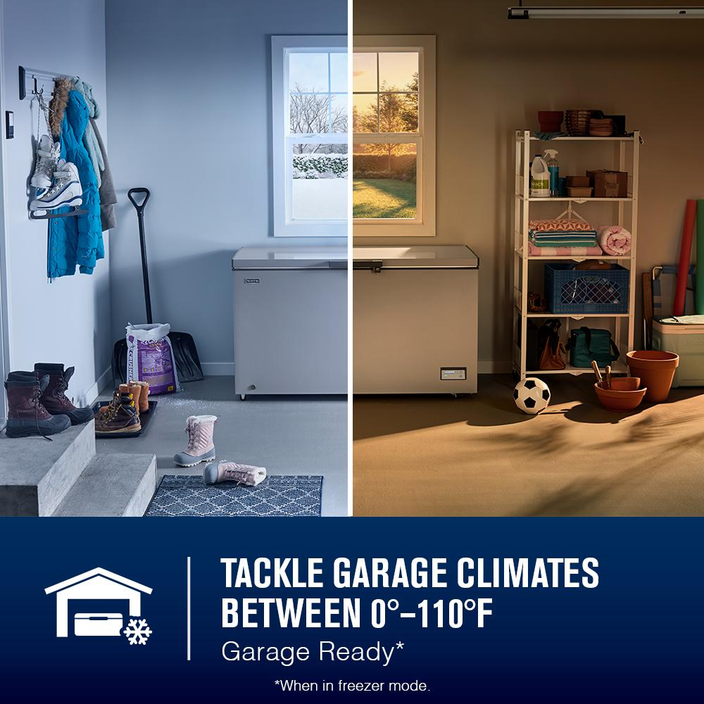 Maytag® 16 Cu. Ft. Garage Ready Chest Freezer with Freezer-to-Fridge Convertibility