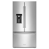 23.8 cu. ft. 36" Counter-Depth French Door Platinum Interior Refrigerator with PrintShield™ Finish