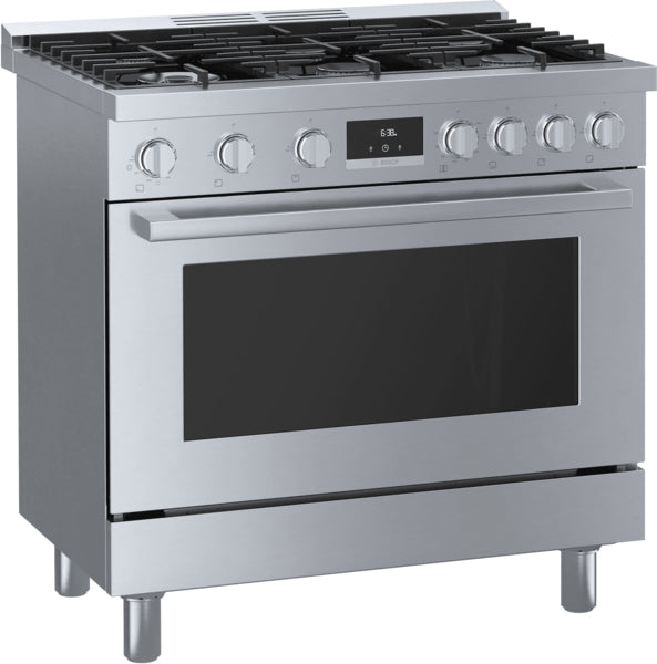 800 Series, Dual Fuel Freestanding Range, 36'', Stainless Steel
