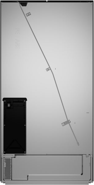 100 Series, French Door Bottom Mount Refrigerator, 36'', Stainless steel (with anti-fingerprint), Total No Frost