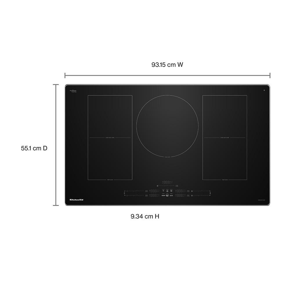 36" Temp Cook™ Induction Cooktop with 5 Cooking Zones