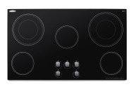 36" Wide 208-240V 5-Burner Radiant Cooktop