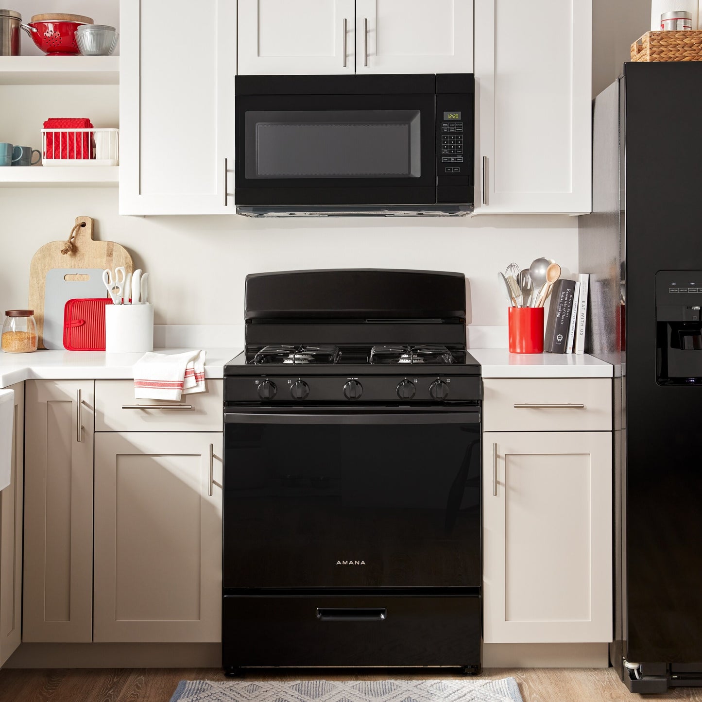 1.6 Cu. Ft. AOver-the-Range Microwave with Add 0:30 Seconds