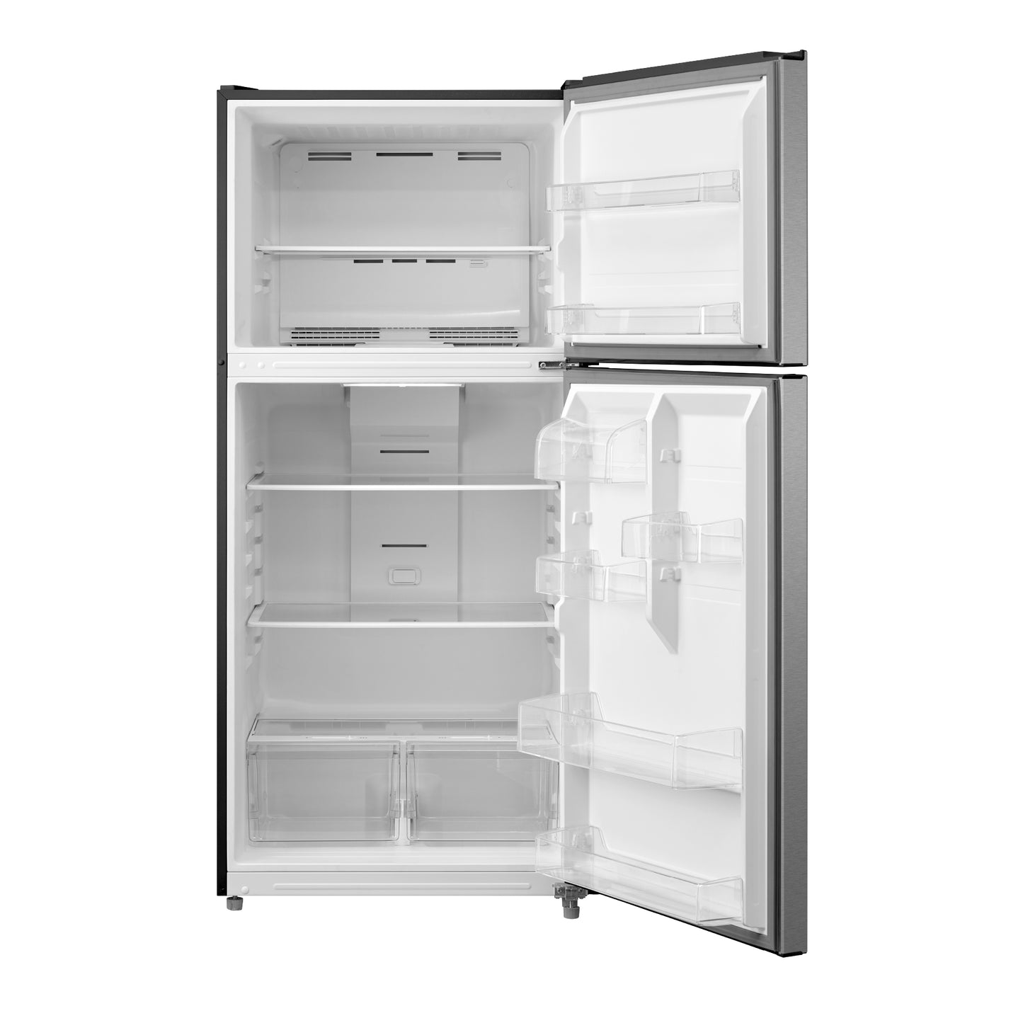 Element Electronics 20.5 cu. ft. Top Freezer Refrigerator - Stainless Steel, ENERGY STAR (ERT21CSCS)