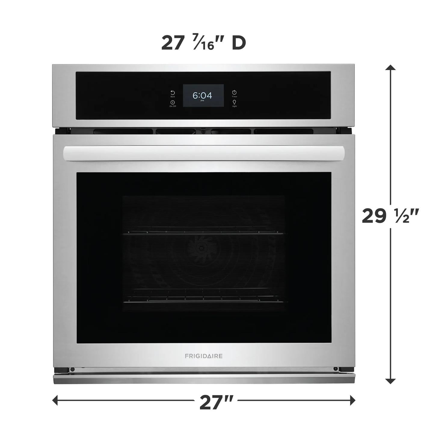27" Single Electric Wall Oven with Fan Convection