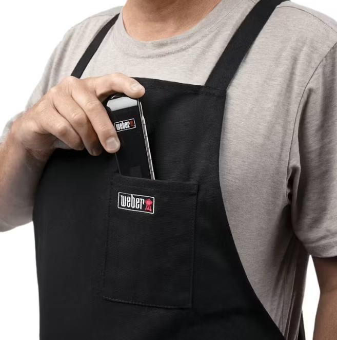 Weber Black Crossback Apron
