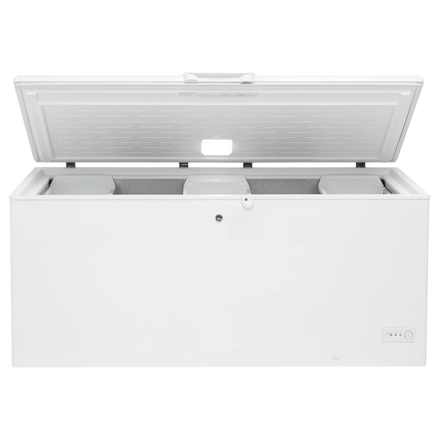 GE® ENERGY STAR® 21.7 Cu. Ft. Manual Defrost Chest Freezer