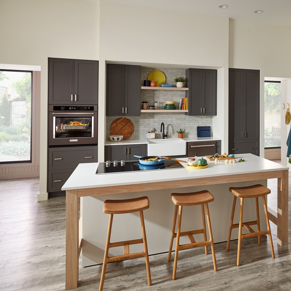 36" Electric Downdraft Cooktop with 5 Elements