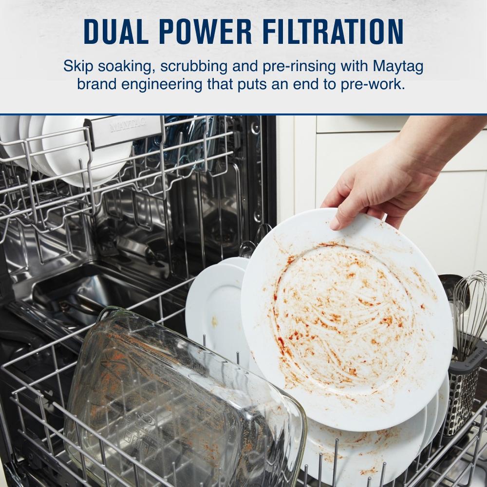 24” Front Control Dishwasher with Dual Power Filtration and PowerBlast® Cycle - 50 dBA