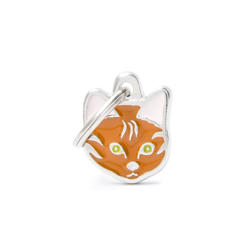 MyFamily Friends Red European Cat Pet Tag