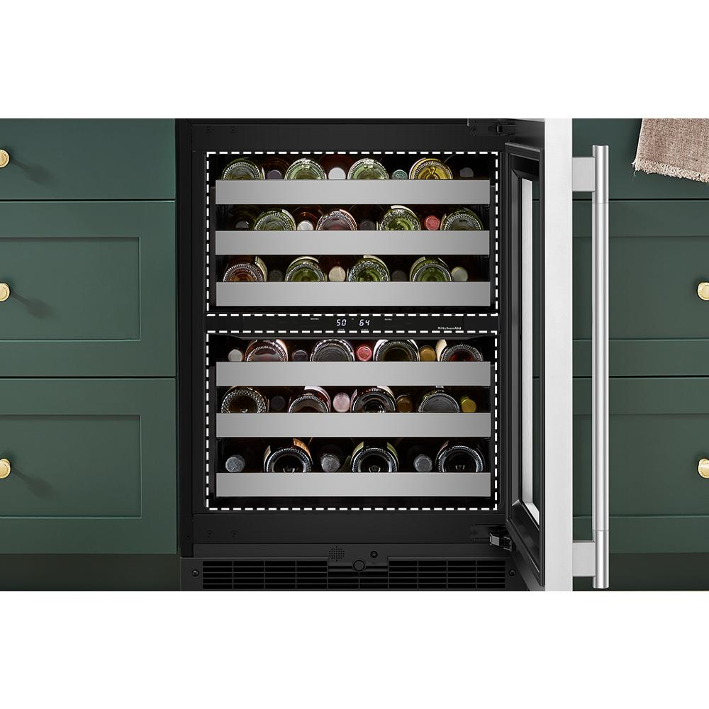24" Panel-Ready Undercounter Wine Cellar