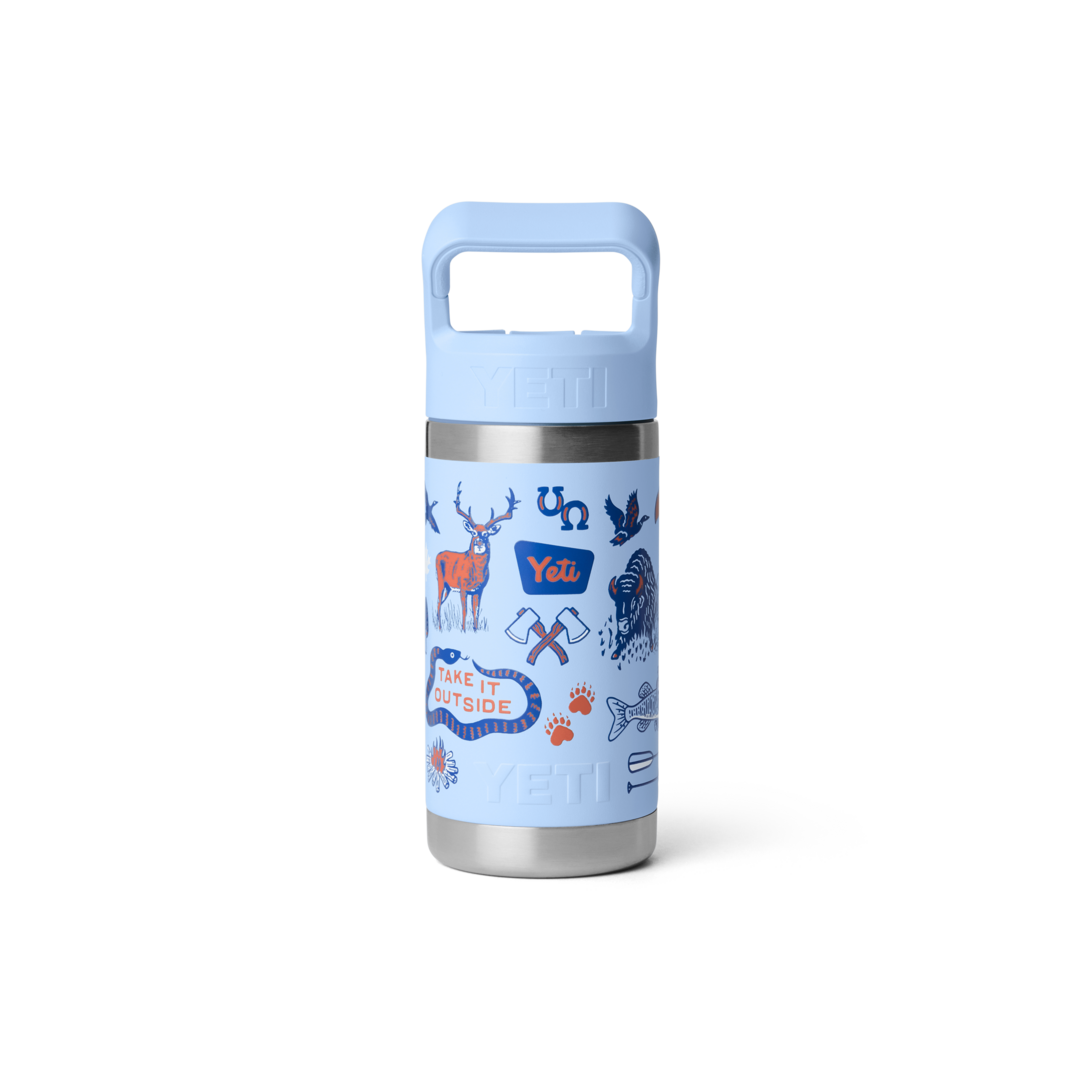 YETI Rambler Jr. 12 Oz. Whippersnapper Blue Kids Bottle