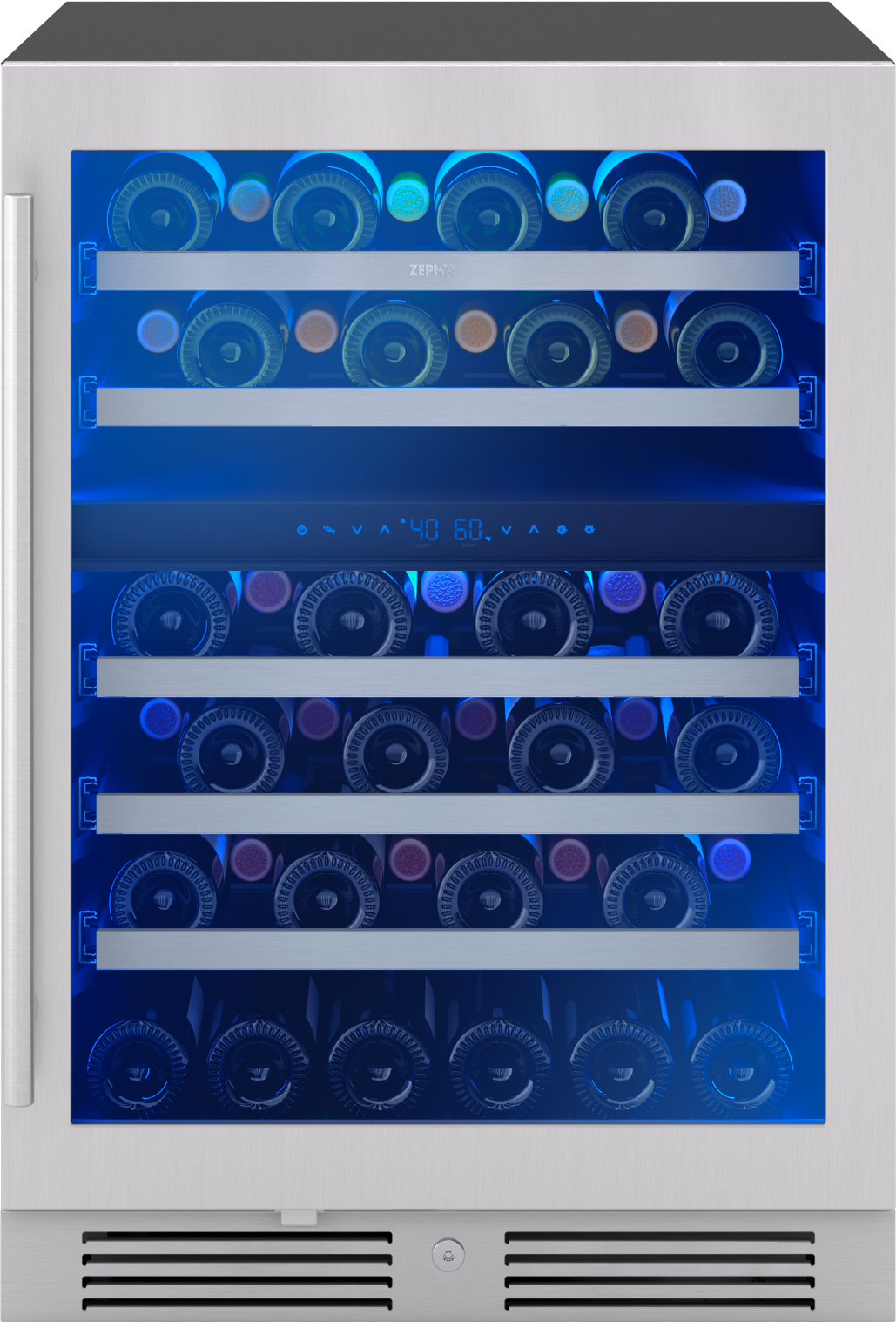 Wine Cooler 24", Reversible, Dual Zone