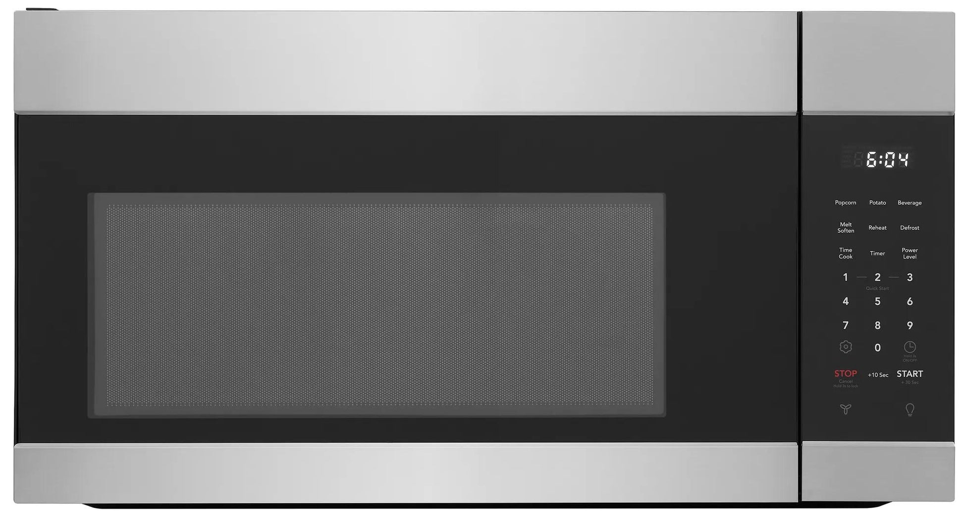 Stainless steel over-the-range microwave with digital keypad and LED display from Microwaves and Appliances collections