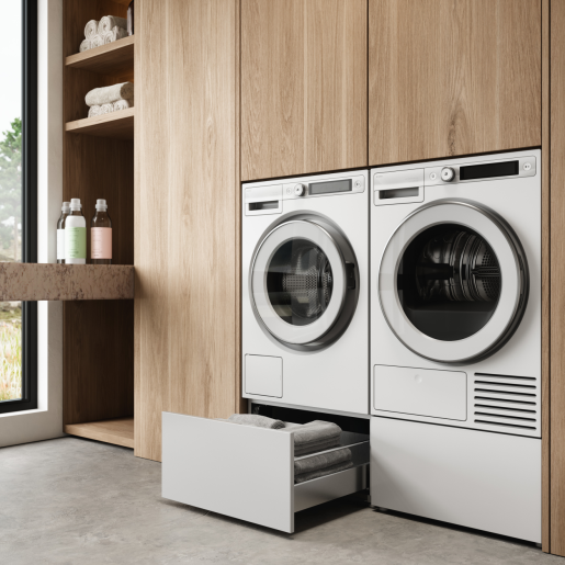 Hidden Helpers Pull-Out Drawer For Laundry HP320W - White