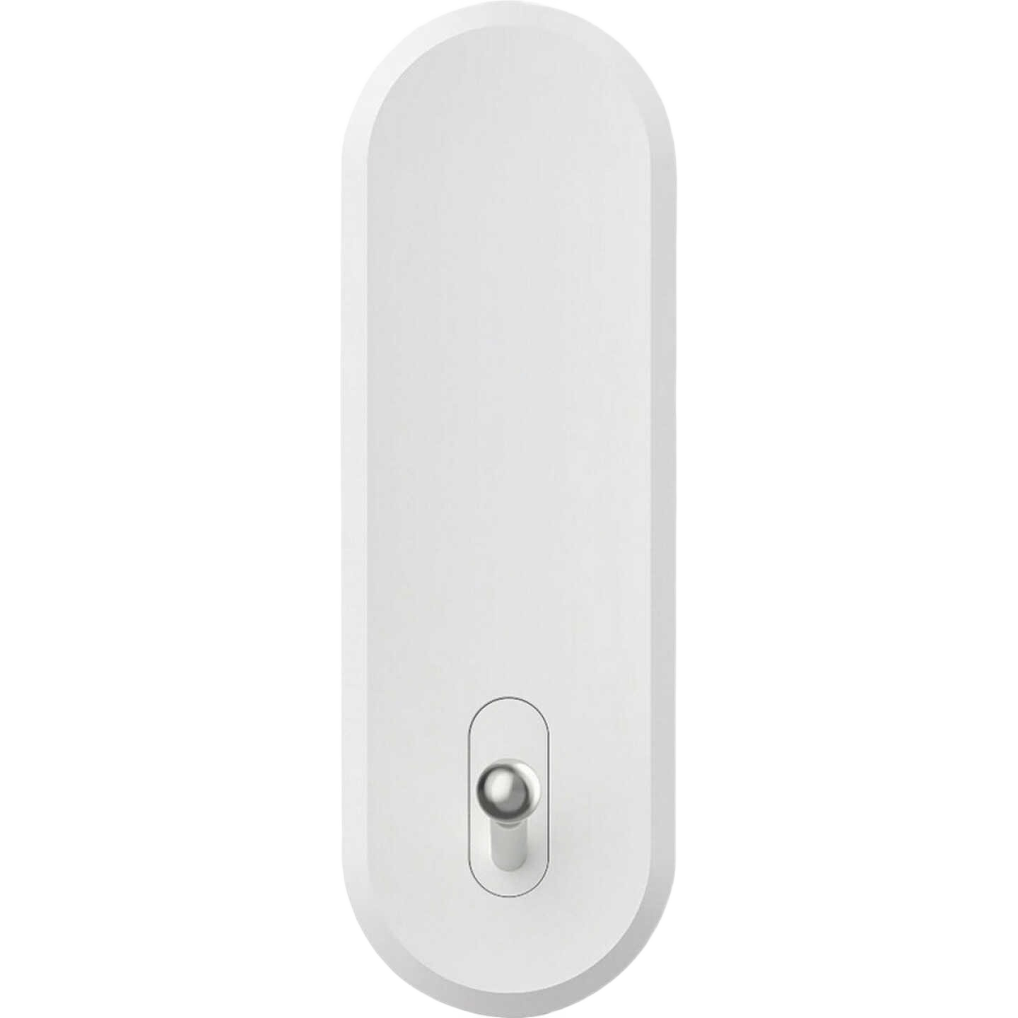 White adhesive wire hook designed for damage-free hanging on walls and surfaces in home improvement tasks