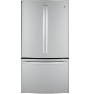 GE® ENERGY STAR® 23.1 Cu. Ft. Counter-Depth Fingerprint Resistant French-Door Refrigerator