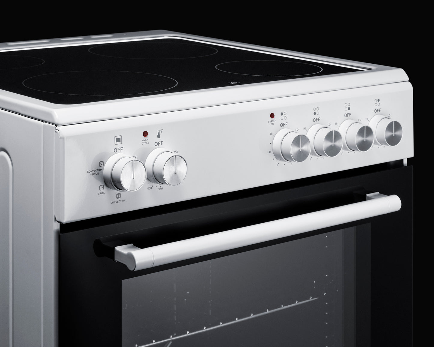 20" Wide Electric Smooth-Top Range