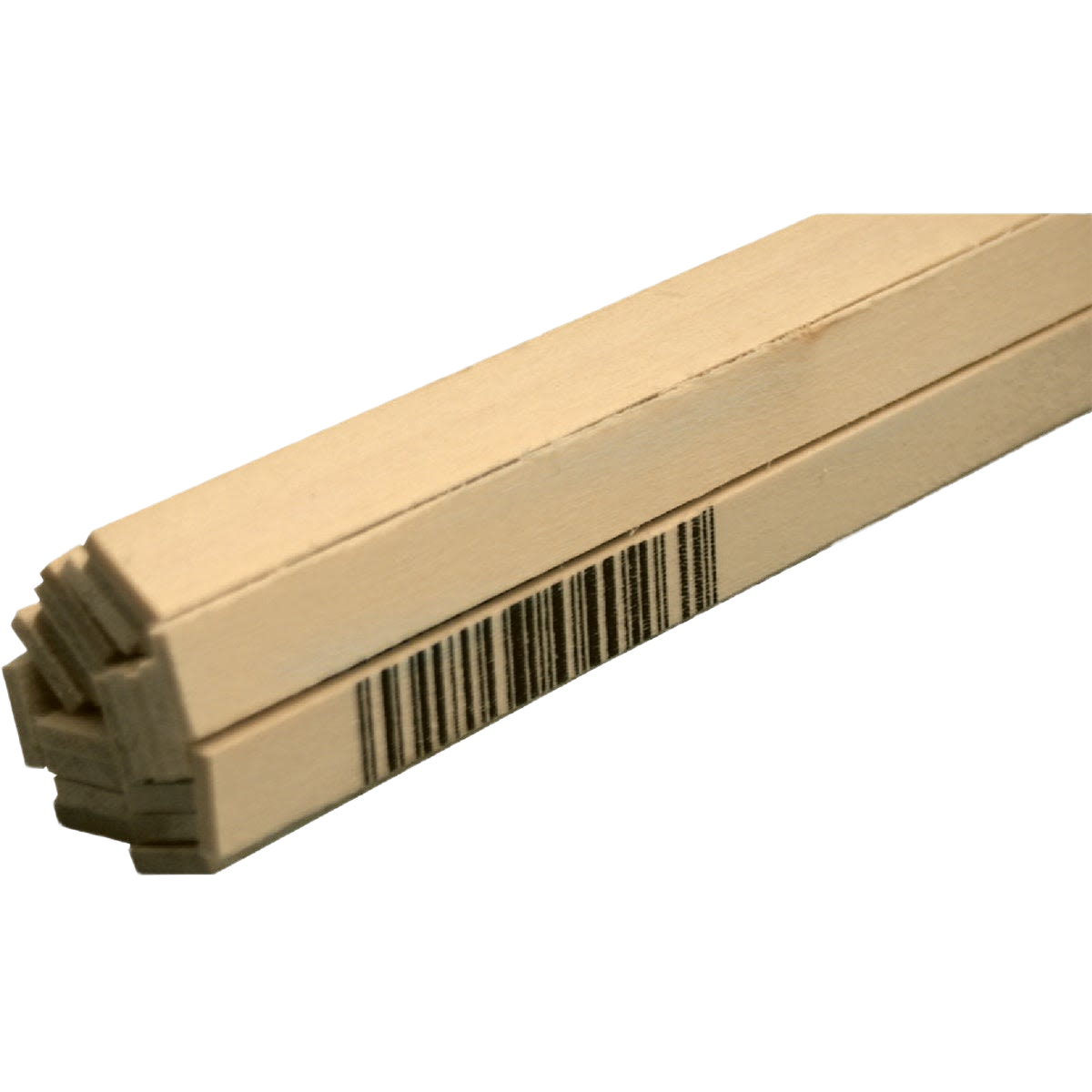 Light natural basswood strips with smooth finish for precise woodworking in hardware and home improvement collections under $50