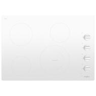 30-inch Electric Ceramic Glass Cooktop with Dual Radiant Element
