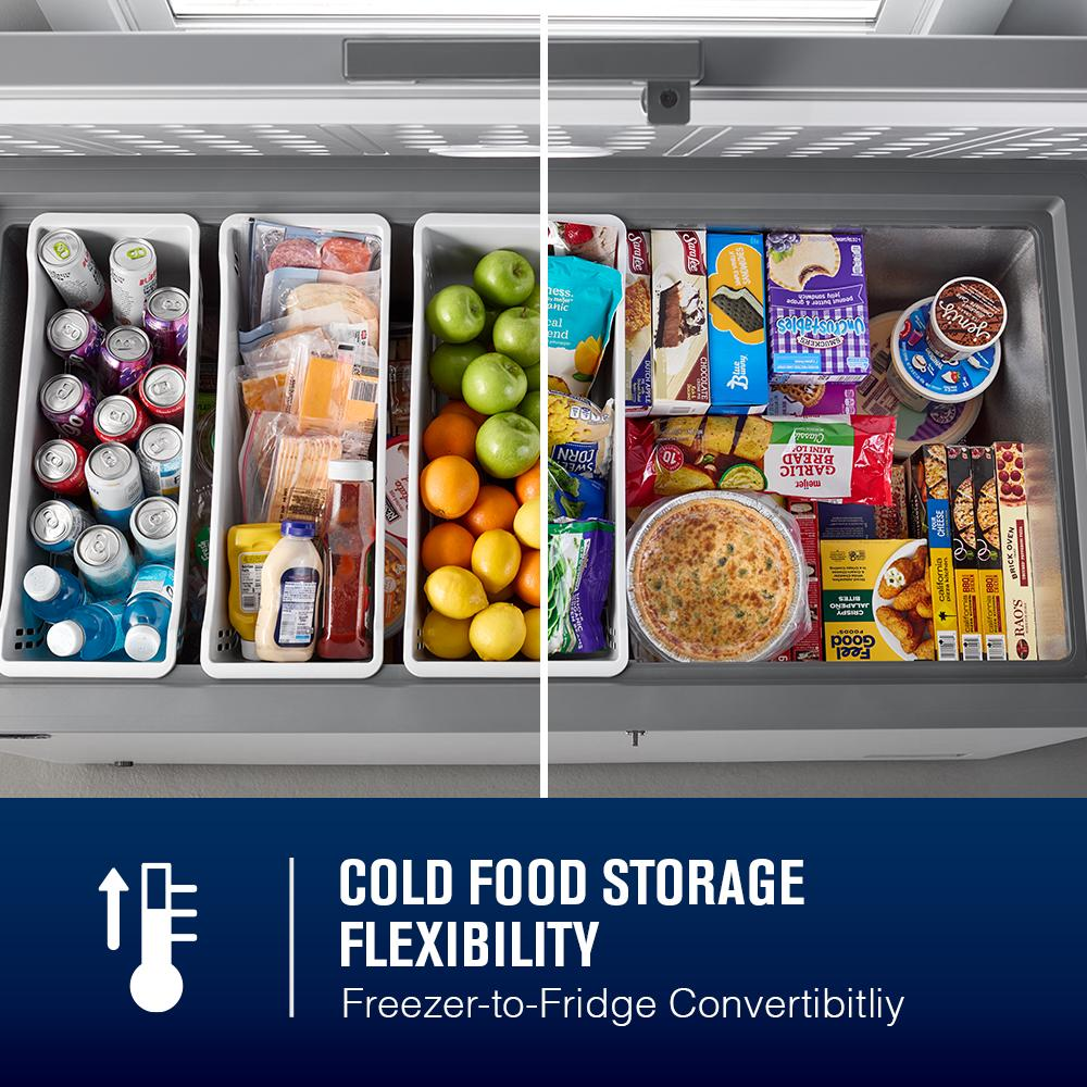 Maytag® 16 Cu. Ft. Garage Ready Chest Freezer with Freezer-to-Fridge Convertibility