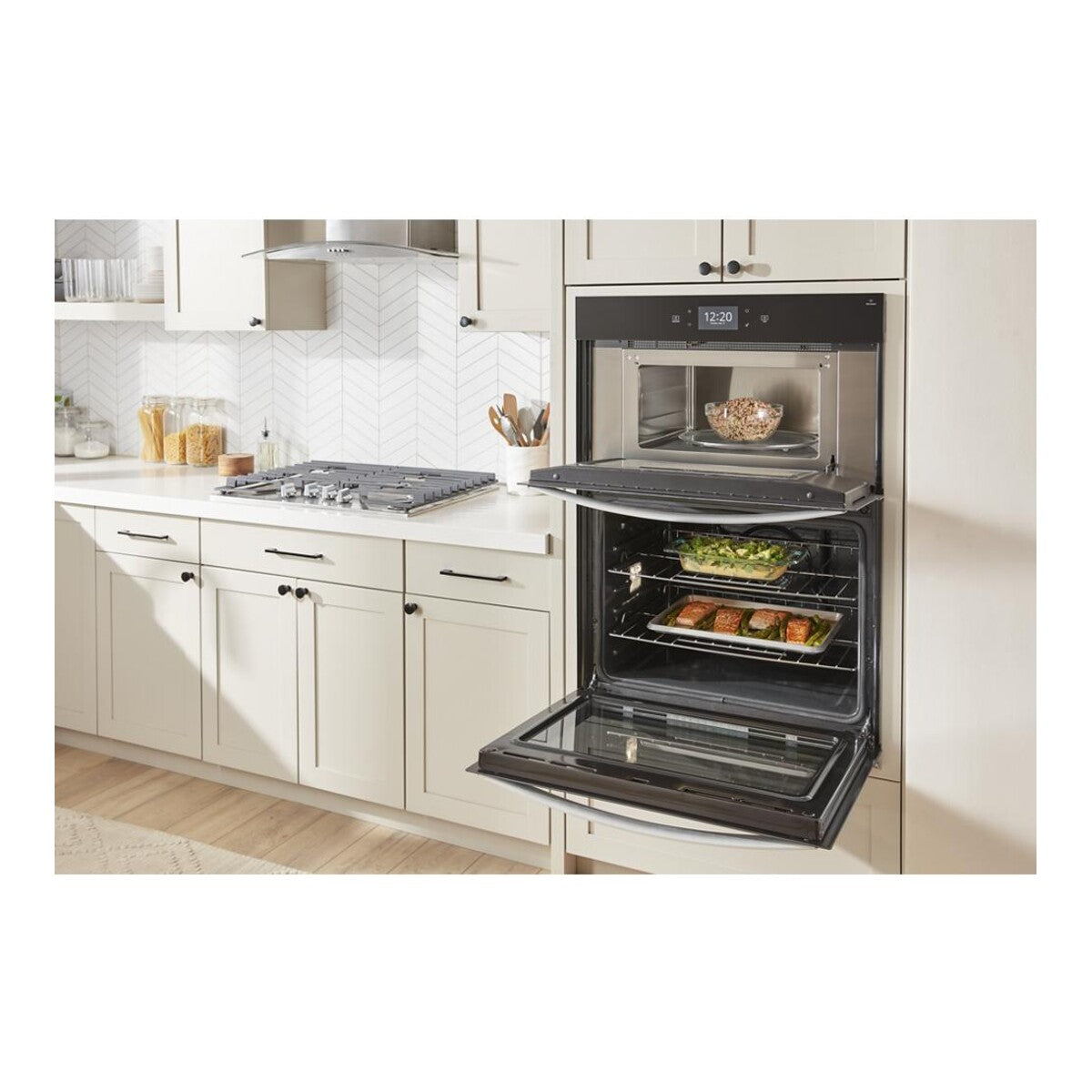 5.7 Cu. Ft. Wall Oven Microwave Combo with Air Fry