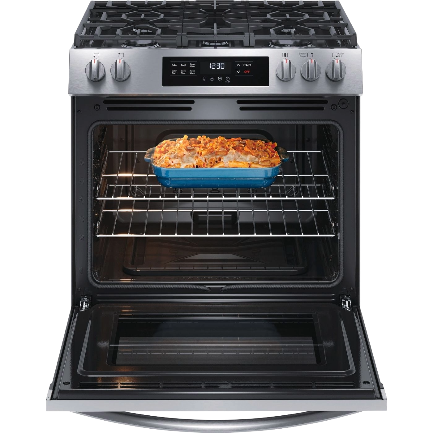 30" Front Control Gas Range