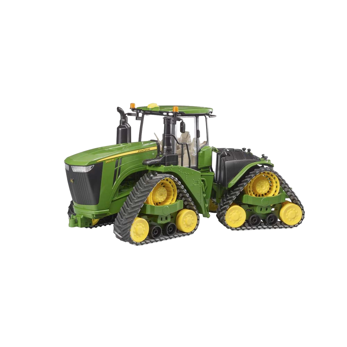 Green and yellow detailed crawler tractor toy with track belts from Bruder Toys in Vehicles & Remote Controlled Toys collection