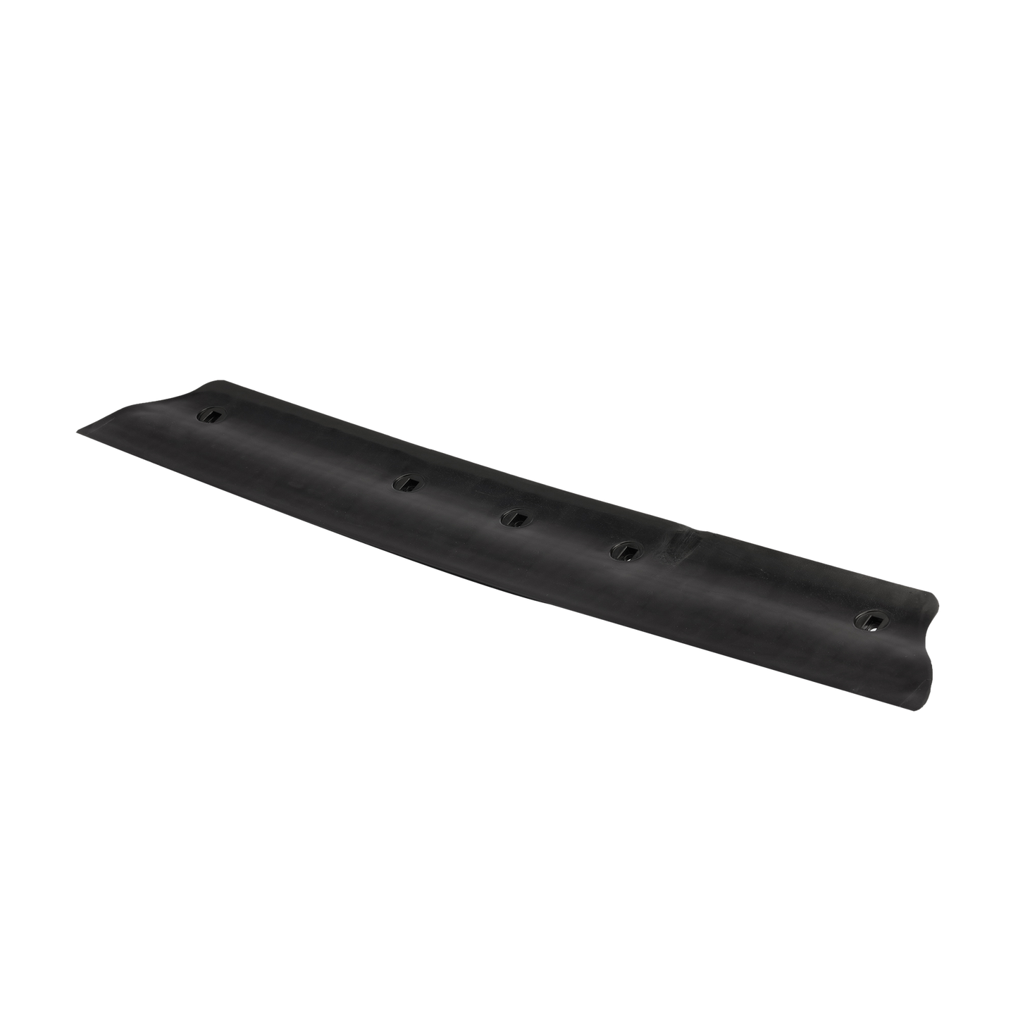 Black replacement scraper bar with multiple mounting holes for snow blowers in power tool accessories under $50 collection