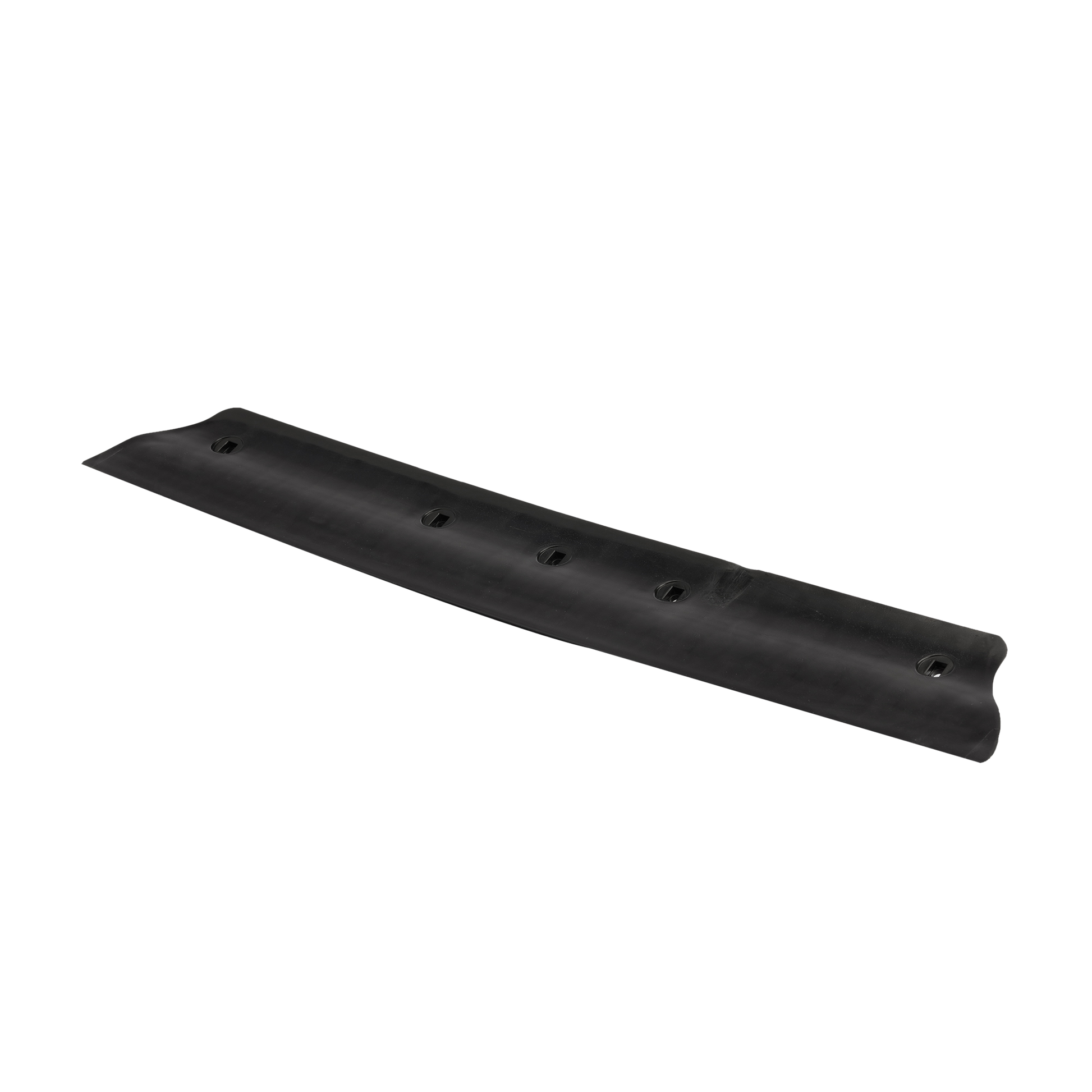 Black replacement scraper bar with multiple mounting holes for snow blowers in power tool accessories under $50 collection