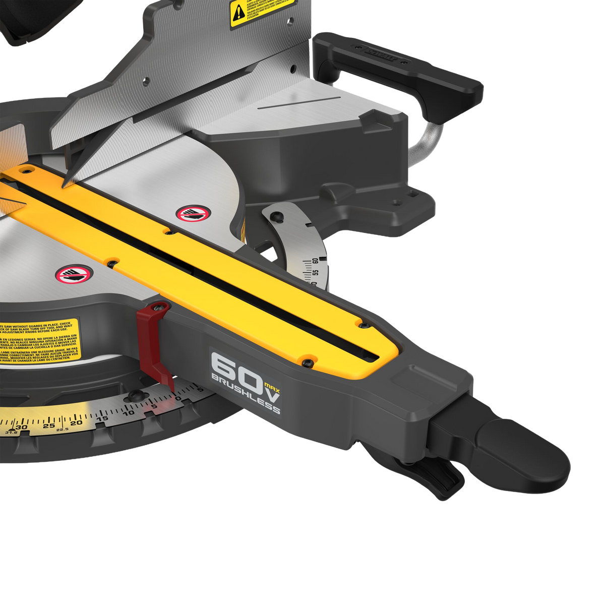 DEWALT 60V MAX* 12" Brushless Cordless Double Bevel Sliding Miter Saw (Tool Only)