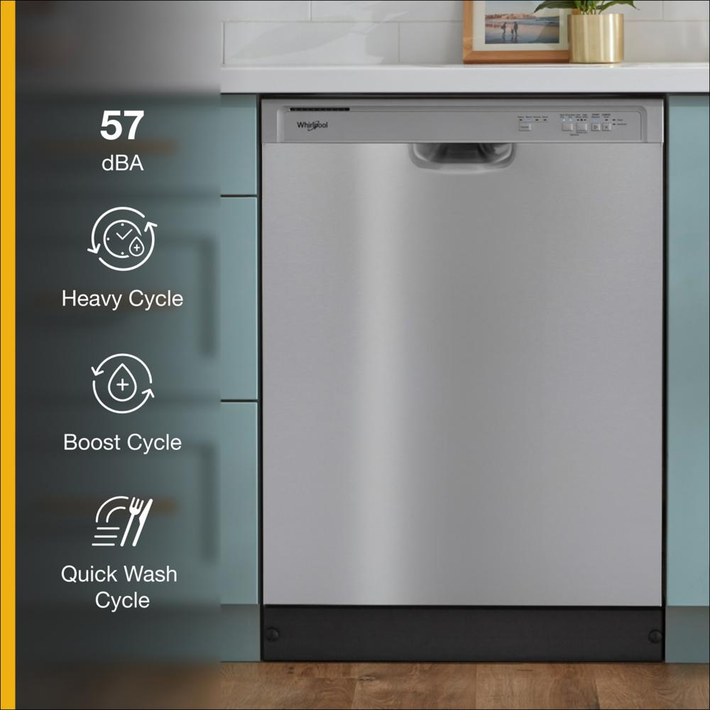 Quiet Dishwasher with Boost Cycle