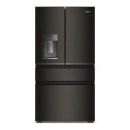36-inch Wide True Counter Depth 4-Door French Door Refrigerator - 22 cu. ft.