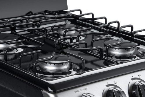 20" Gas Range, 2 Oven Racks,Window, 4 Open Burners, ADA, Manual Clean