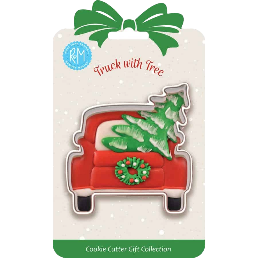 R&M International 3.25" Truck with Tree Cookie Cutter