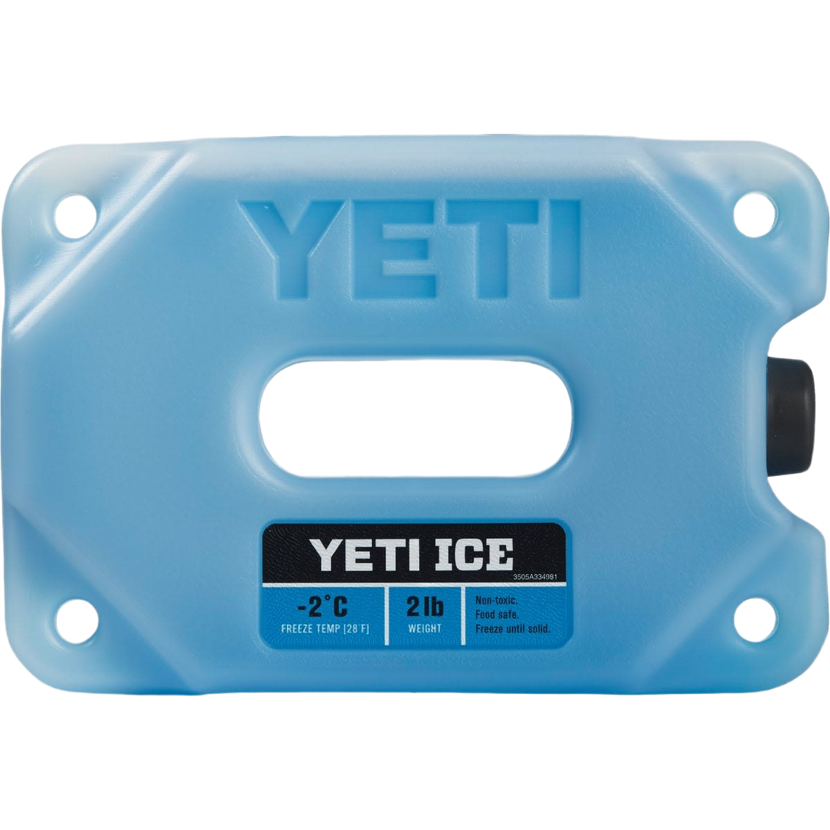 Blue durable cooler ice pack designed to keep contents cold longer in outdoor living and under $50 collections