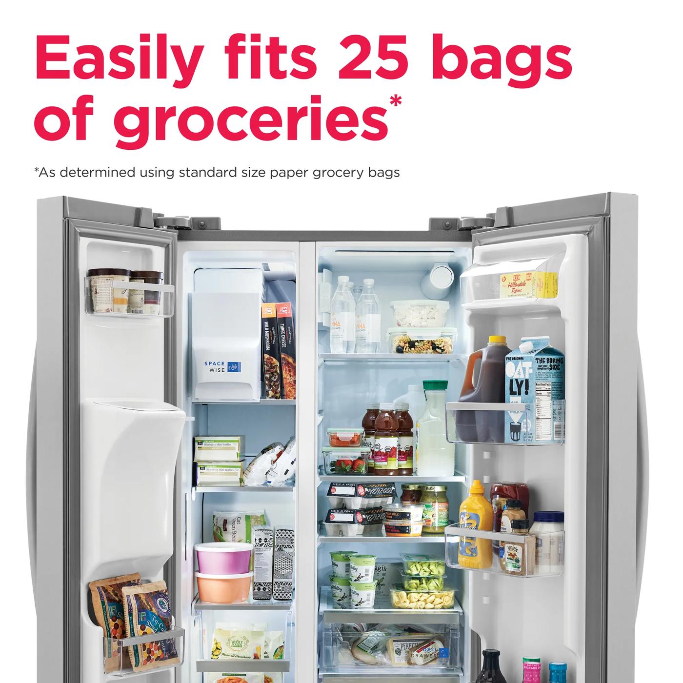 22 Cu. Ft. 33" Standard Depth Side by Side Refrigerator