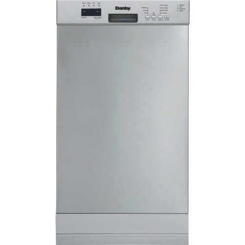 18" Built-In Dishwasher, 10 Place Settings, 4 Wash Programs, ESTAR
